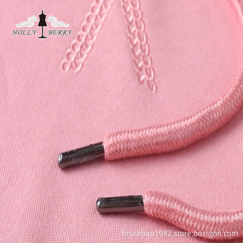 Embroidered Hooded Unlined 100% Cotton Hoodies Women